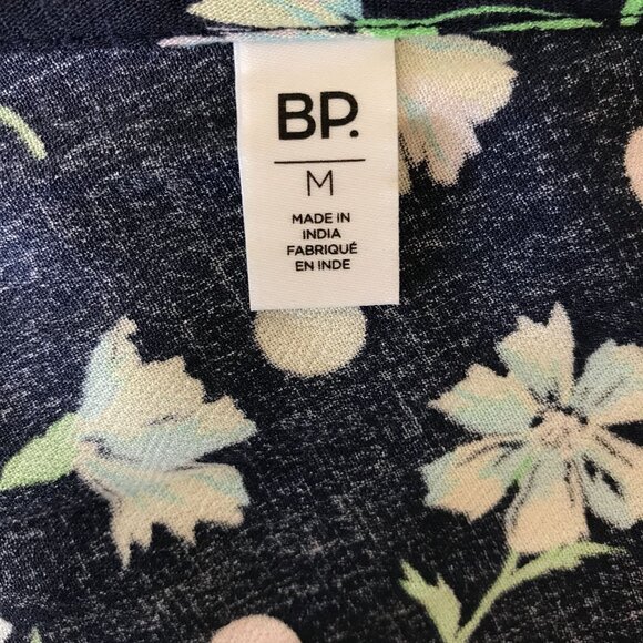 BP - WOMEN'S MEDIUM -NAVY BLAZER SOPHIE FLORAL ROMPER - Picture 6 of 7